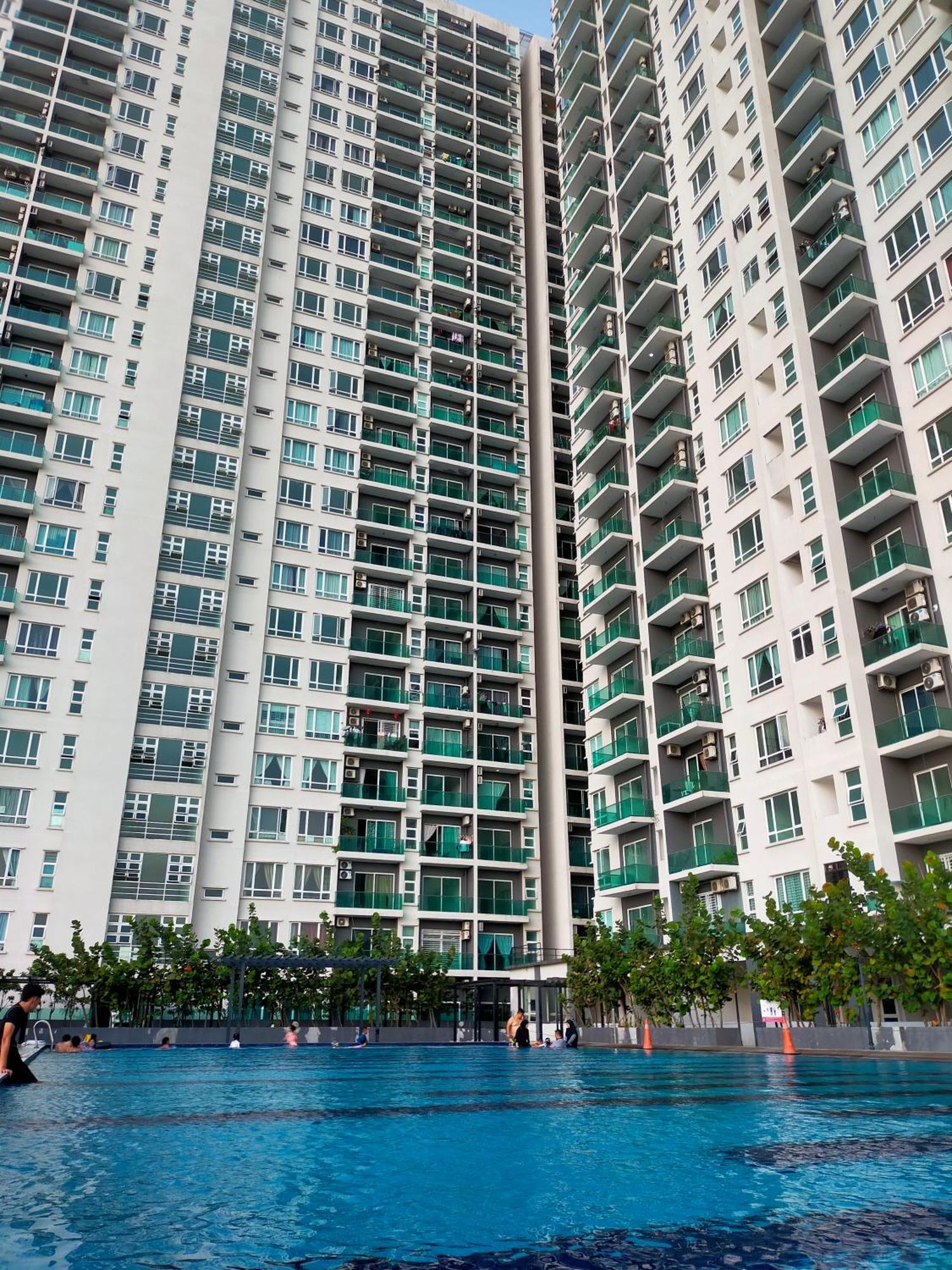 D'Calton Seaview Apartment Johor Bahru Bagian luar foto